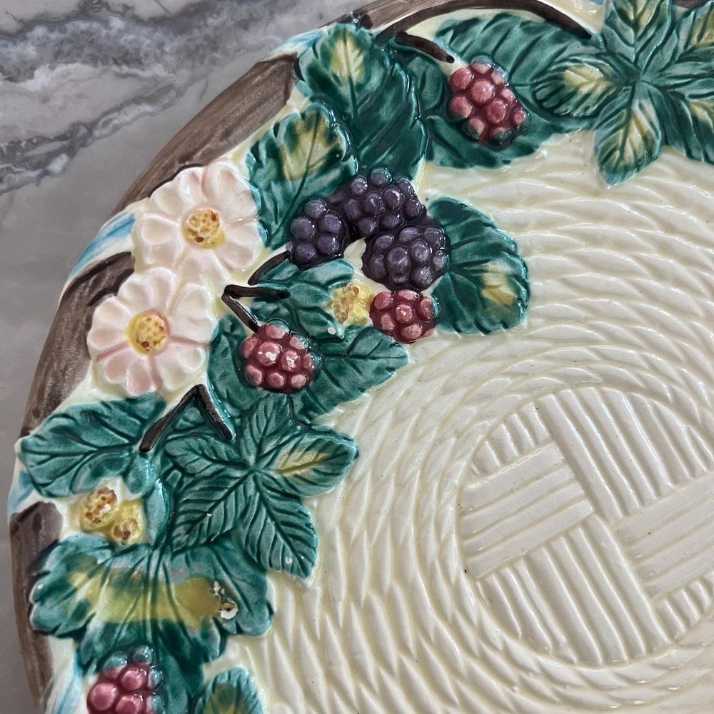 Vintage 1988 Haldon Group Berry Pattern salad plate - Picture 2 of 5